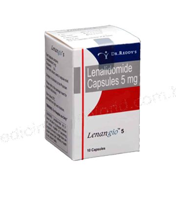 Lenalidomide (Lenangio 25mg/10mg/5mg) Rx