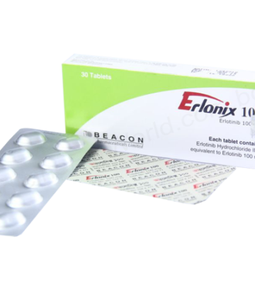 Erlotinib (Erlonix 100mg / 150mg) Rx