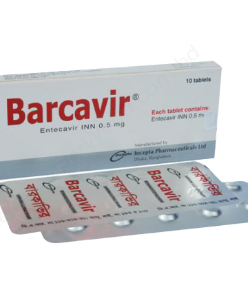 Entecavir (Barcavir 0.5mg / 1mg) Rx