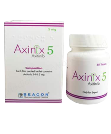 Axitinib (Axinix 1mg / 5mg) Rx