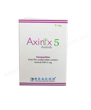 Axitinib (Axinix 1mg / 5mg) Rx