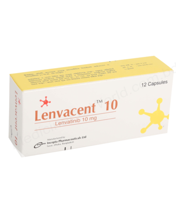 Lenvatinib (Lenvacent 10mg / 4mg) Rx