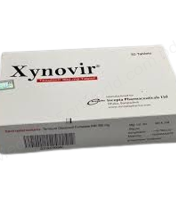 Tenofovir Disoproxil Fumarate (Xynovir 300mg) Rx