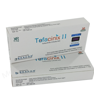 Tofacitinib (Tofacinix 11mg / 5mg) Rx