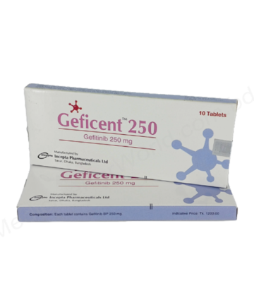 Gefitinib (Geficent 250mg) Rx