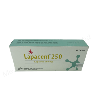 Lapatinib (Lapacent 250mg) Rx