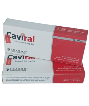 Entecavir (Caviral 0.5mg) Rx