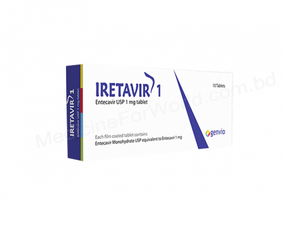 Entecavir (Iretavir 0.5mg / 1mg) Rx