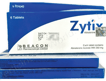 Abiraterone Acetate (Zytix 250mg)