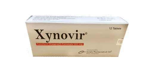 Tenofovir Disoproxil Fumarate (Xynovir 300mg)