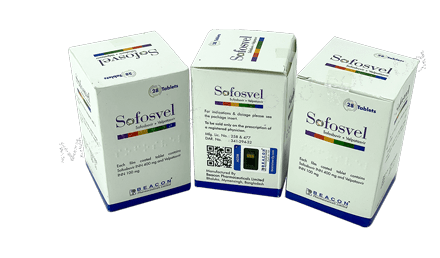 Sofosbuvir+ Velpatasvir (Sofosvel 400mg+100mg)