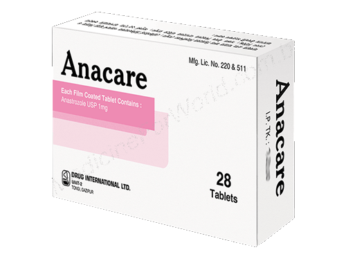 Anastrozole (Anacare 1mg)