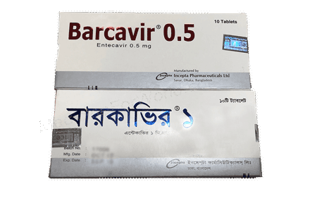 Entecavir (Barcavir 0.5mg / 1mg)