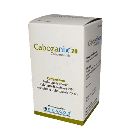 Cabozantinib (Cabozanix 20mg / 80mg)