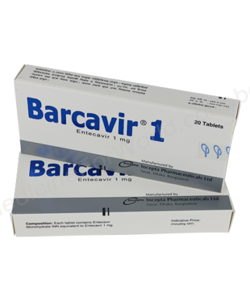 Entecavir (Barcavir 0.5mg / 1mg) Rx