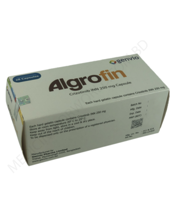 Crizotinib (Algrofin 250mg) Rx