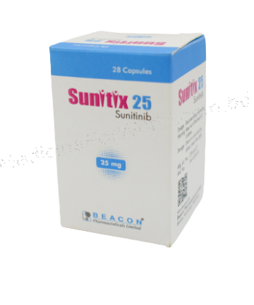 Sunitinib (Sunitix 12.5mg/ 25mg/ 50mg) Rx