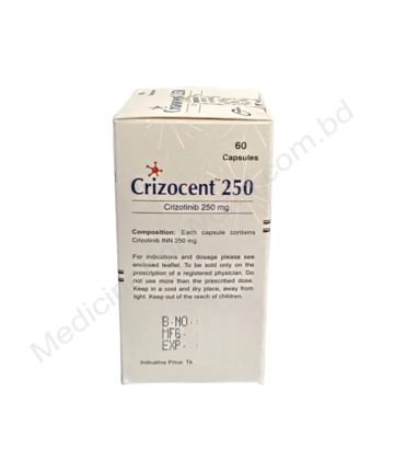 Crizotinib (Crizocent 250mg) Rx