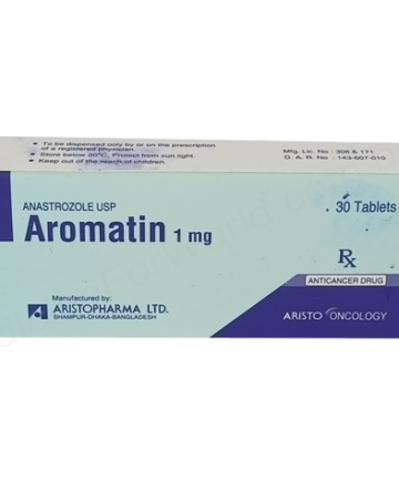 Anastrozole (Aromatin 1mg) Rx