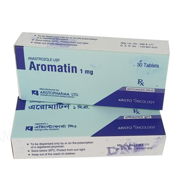 Anastrozole (Aromatin 1mg) Rx