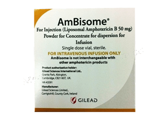 Liposomal Amphotericin B (Ambisome 50mg)