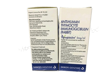 Anti thymocyte globulin (Thymoglobuline [rabbit] 5mg/ml)