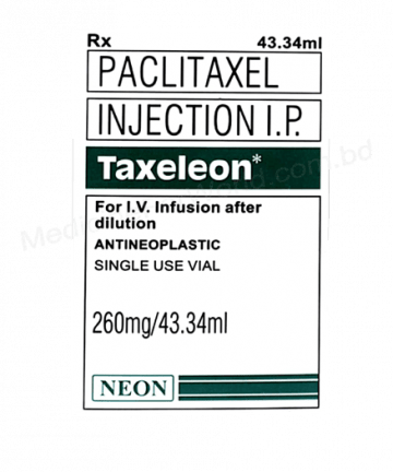 Taxeleon (Paclitaxel 260mg/43.34 ml) Rx
