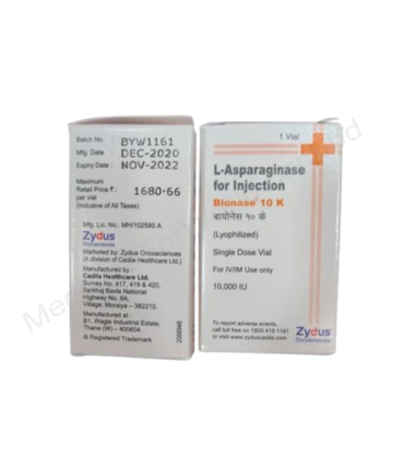 L-Asparaginase (Bionase 10000 I.U.) Rx