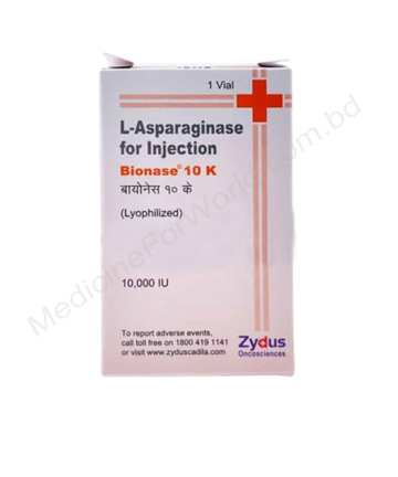 L-Asparaginase (Bionase 10000 I.U.) Rx