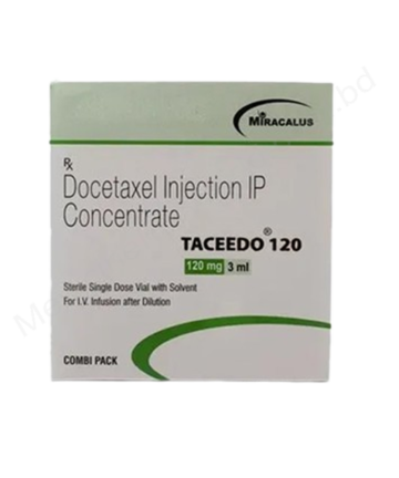 Docetaxel (Taceedo 120mg/3ml / 80mg/2ml) Rx