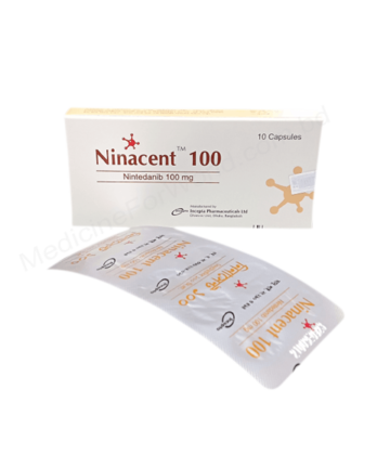 Nintedanib (Ninacent 100mg/ 150mg) Rx