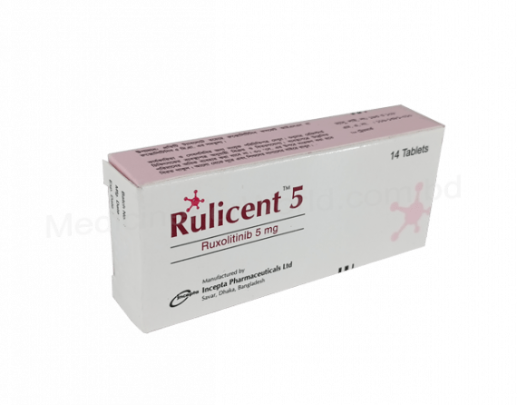 Ruxolitinib (Rulicent 10mg/ 5mg) Rx