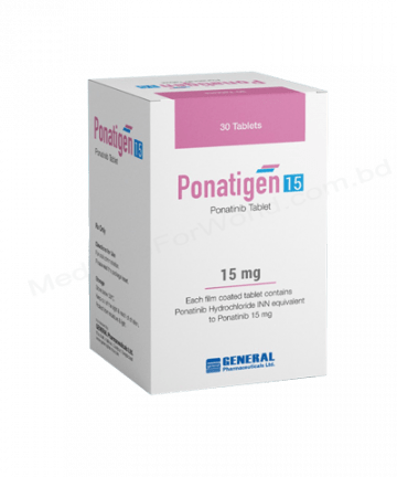 Ponatinib (Ponatigen15mg / 45mg) Rx