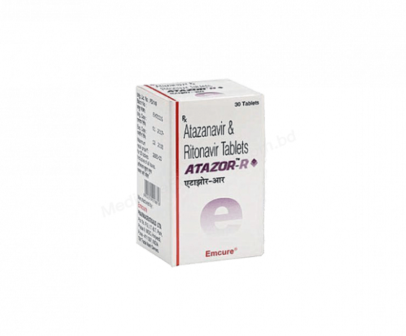 Atazanavir + Ritonavir (ATAZOR-R 300mg+100mg) Rx