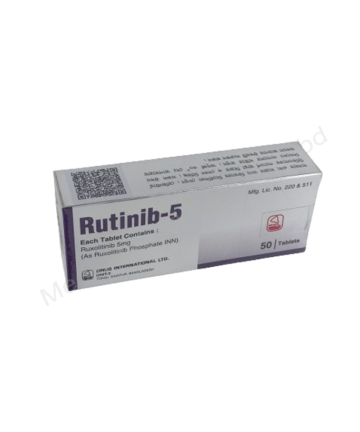 Ruxolitinib (Rutinib 10mg / 5mg) Rx