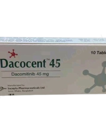 Dacomitinib (Dacocent 45mg) Rx