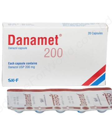Danazol (Danamet 100mg/200mg) Rx