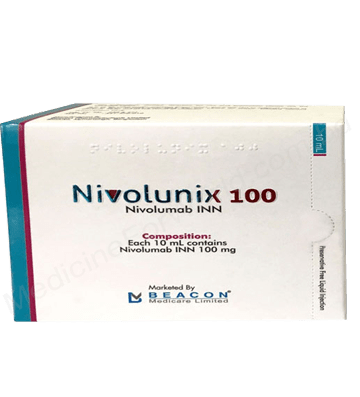 Nivolumab (Nivolunix 100mg/10ml,40mg/4ml) Rx