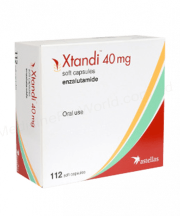 Enzalutamide (Xtandi 40mg) Rx