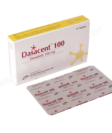 Dasatinib (Dasacent 100mg/140mg) Rx