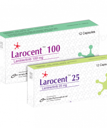Larotrectinib (Larocent 100mg / 25mg) Rx