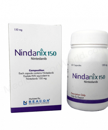 Nintedanib (Nindanix 100mg/ 150mg) Rx