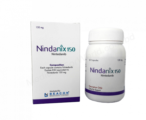 Nintedanib (Nindanix 100mg/ 150mg) Rx