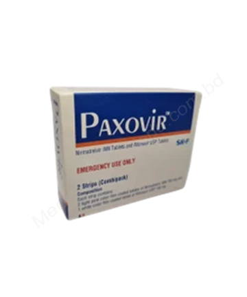 Nirmatrelvir+Ritonavir (Paxovir 100mg + 150 mg) Rx