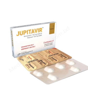 Nirmatrelvir+Ritonavir (Jupitavir 150mg + 100mg) Rx