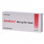 Moxifloxacin hydrochloride (Atafloks 400mg) Rx