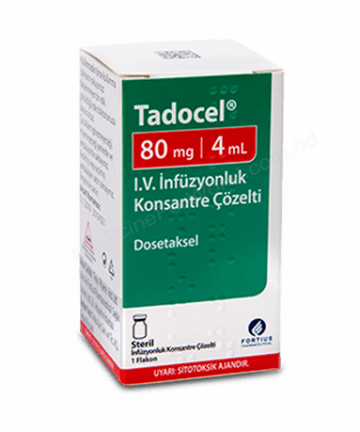 Docetaxel (Tadocel 20mg/ 1ml/ 80mg/ 4ml) Rx