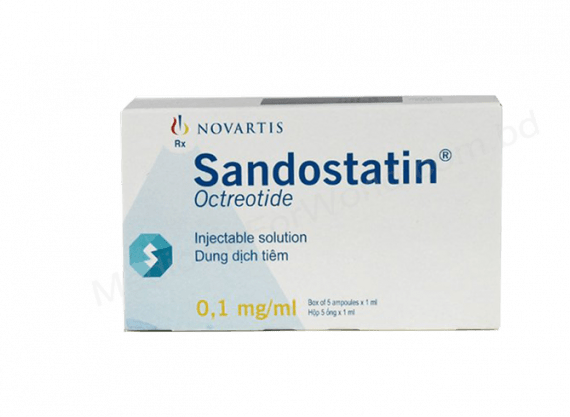 Octreotide (Sandostatin 0.1mg/ ml) Rx