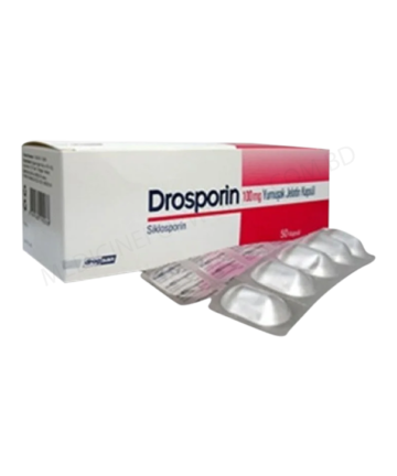 Cyclosporine (Drosporin 100mg/25mg/50mg) Rx
