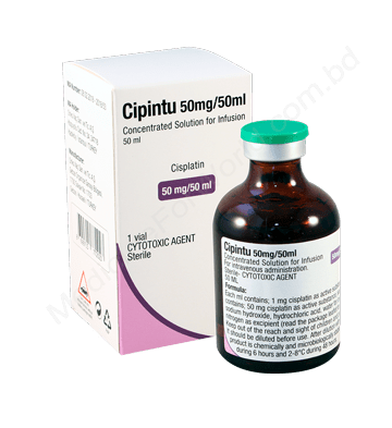 Cisplatin (Cipintu 3.6mg / 10.8mg) Rx
